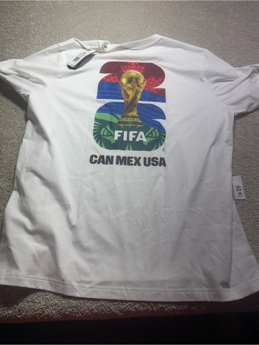 Adidas FIFA soccer World Cup USA Canada Mexico men’s sz XXL new with tags